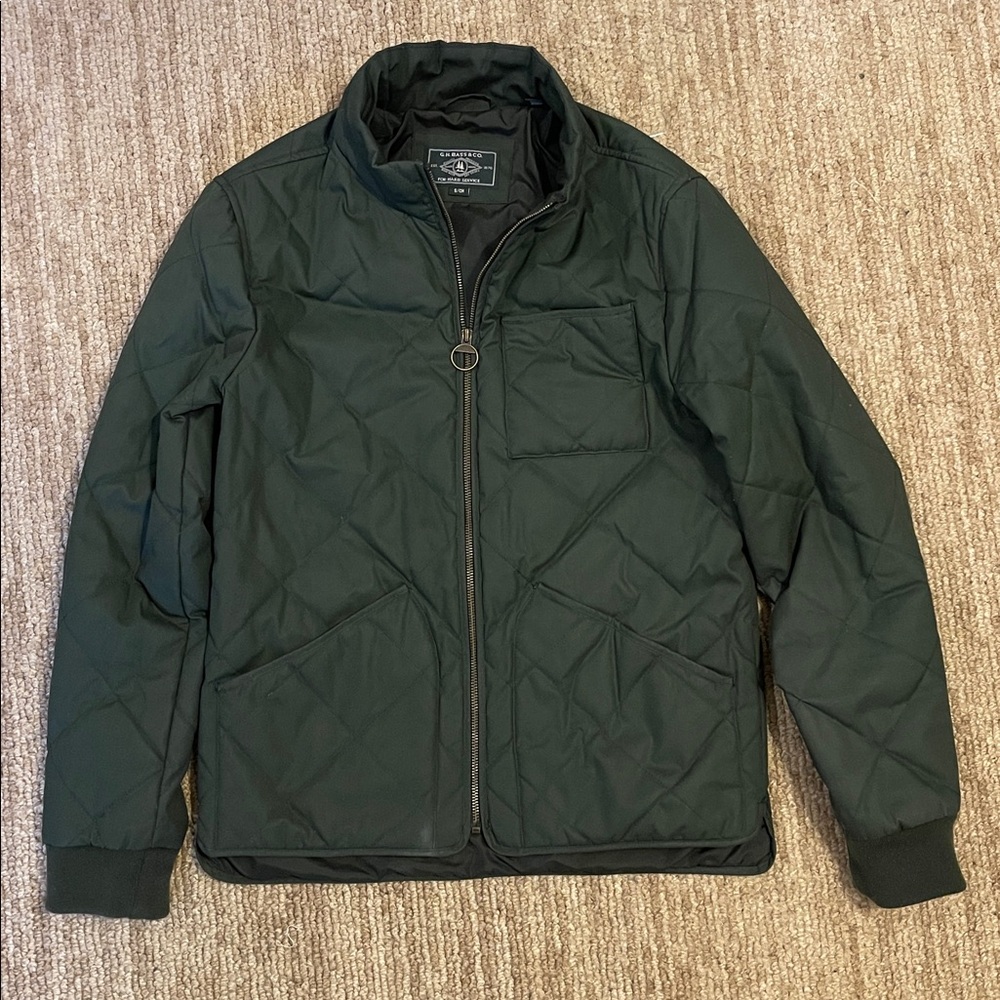 G.H. Bass & Co For Hard Service Green Jacket Sz